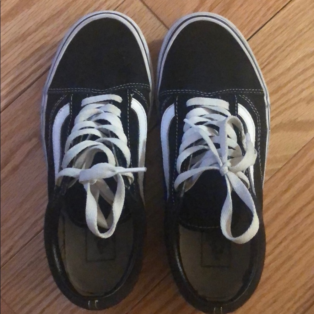 Old Skool Vans - worn 2 times!